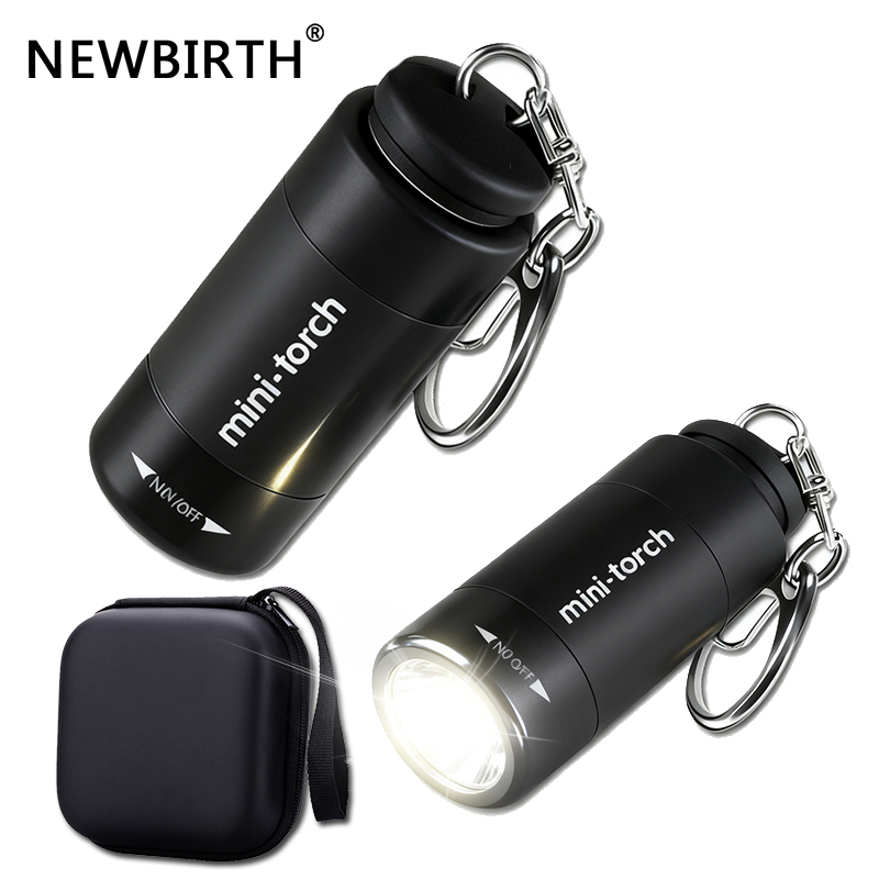 Mini Electronics Gadgets - USB充電式LED多機能強力ライトポケットキーホルダー懐中電灯防水アウトドアハイキングキャンプミニ懐中電灯