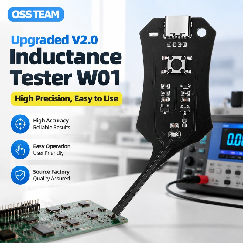 Electronics And Gadgets With I - V2.0 W01 インダクタンス計 簡単操作 高精度 安定した測定機器