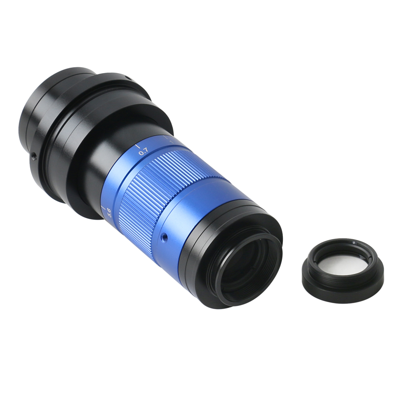 Usb Microscope Digital - W050 W075 バーローレンズ調整可能 0.7X-5.6X 連続ズーム C