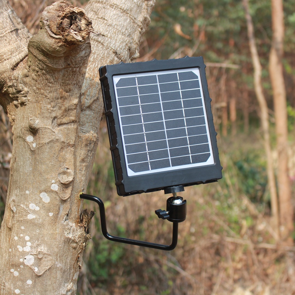 Solar Powered Charger - IP66防水ミニ6V 9V 3Wソーラーパネル充電器パワーバンク12V 3Wバッテリー8000mah付き、屋外ハンティングトレイルカメラ用