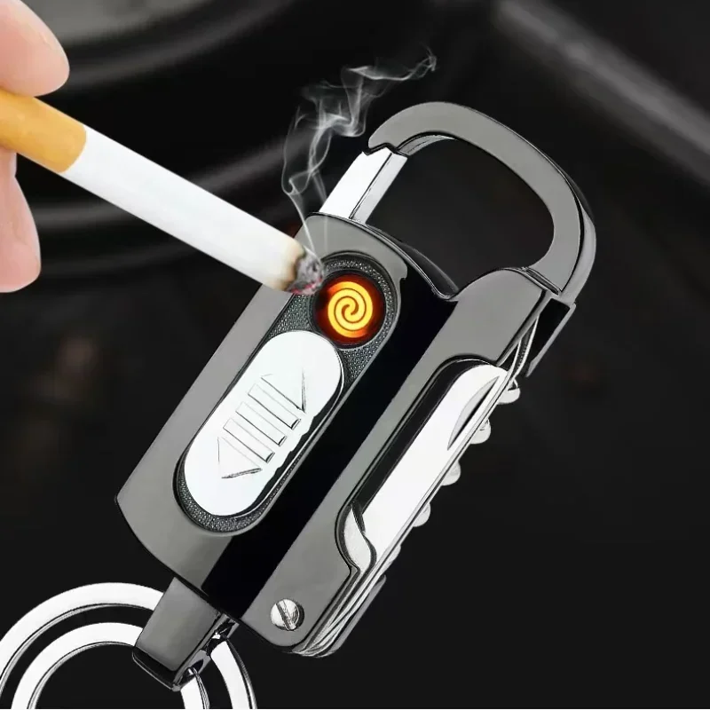 多機能電子ライターキーホルダーワインオープナーナイフ懐中電灯 - Electronics And Gadgets With I のレビューと価格