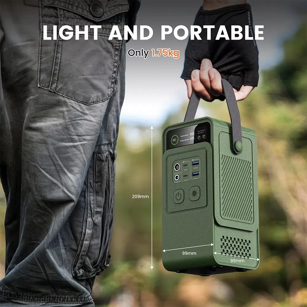 60000mAh 200W 192Wh キャンプ発電所電源銀 - Solar Powered Charger のレビューと価格