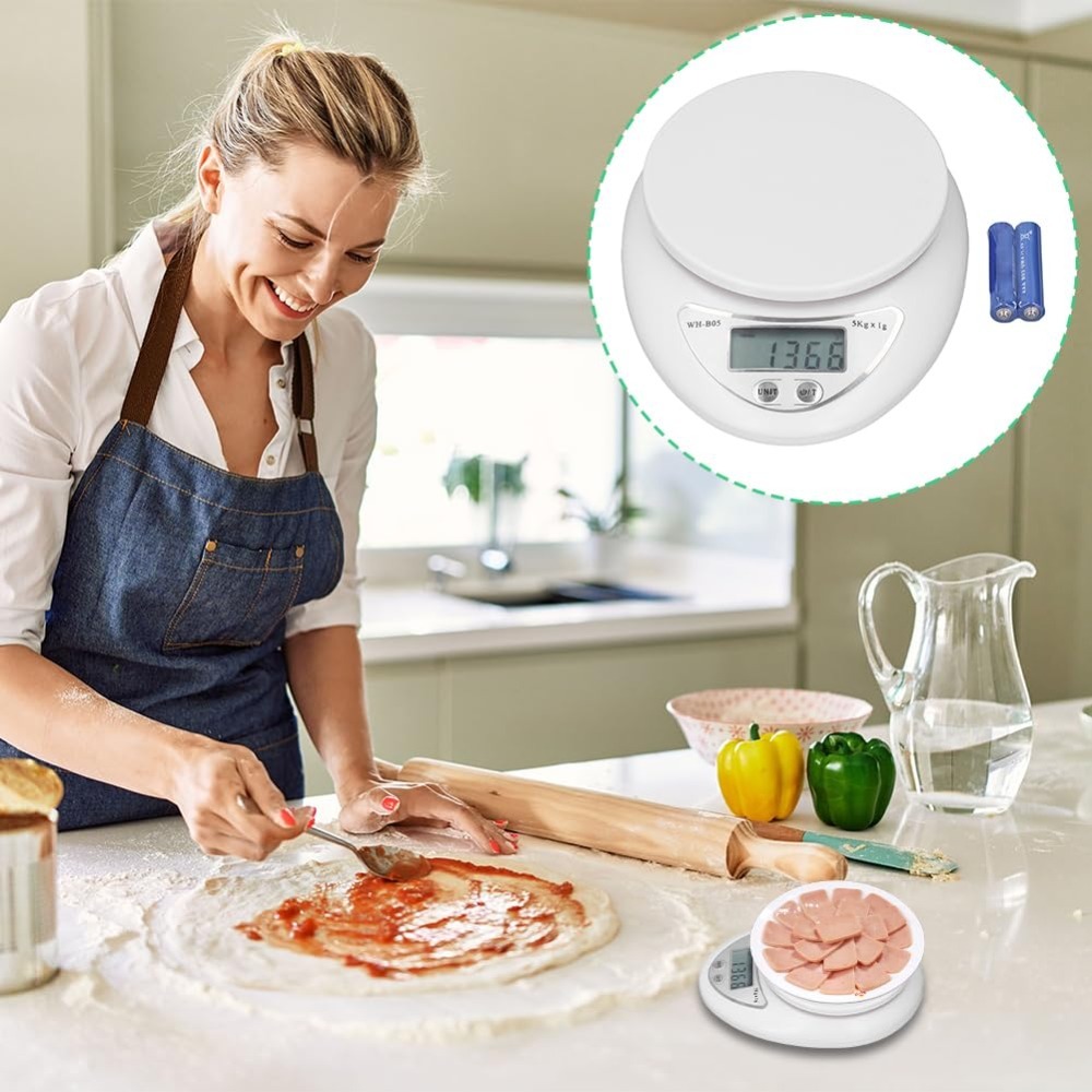 5 キロデジタルキッチンスケール多機能ポータブル電子食品スケ - Electronics And Gadgets With I のレビューと価格
