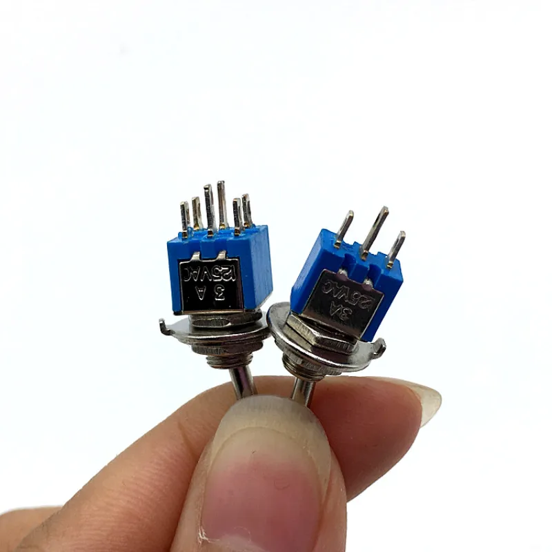 2 個オンオフオンスイッチミニチュアトグルスイッチ単極双投ミ - Electronics And Gadgets With I のレビューと価格