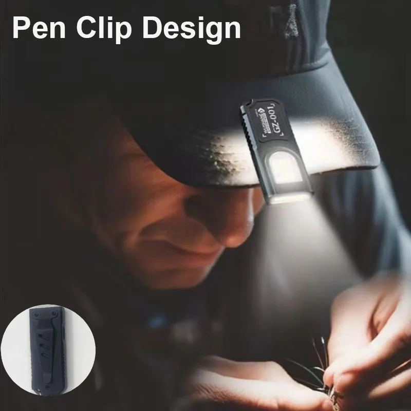 強力なミニCOB LEDキーホルダー懐中電灯、USB C充電 - Mini Electronics Gadgets のレビューと価格