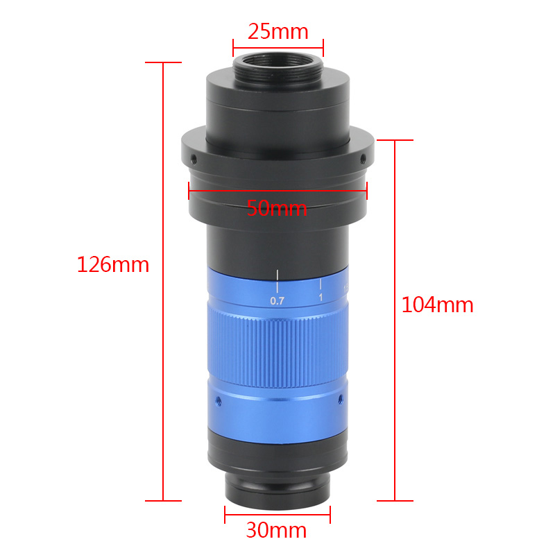 W050 W075 バーローレンズ調整可能 0.7X-5.6 - Usb Microscope Digital のレビューと価格