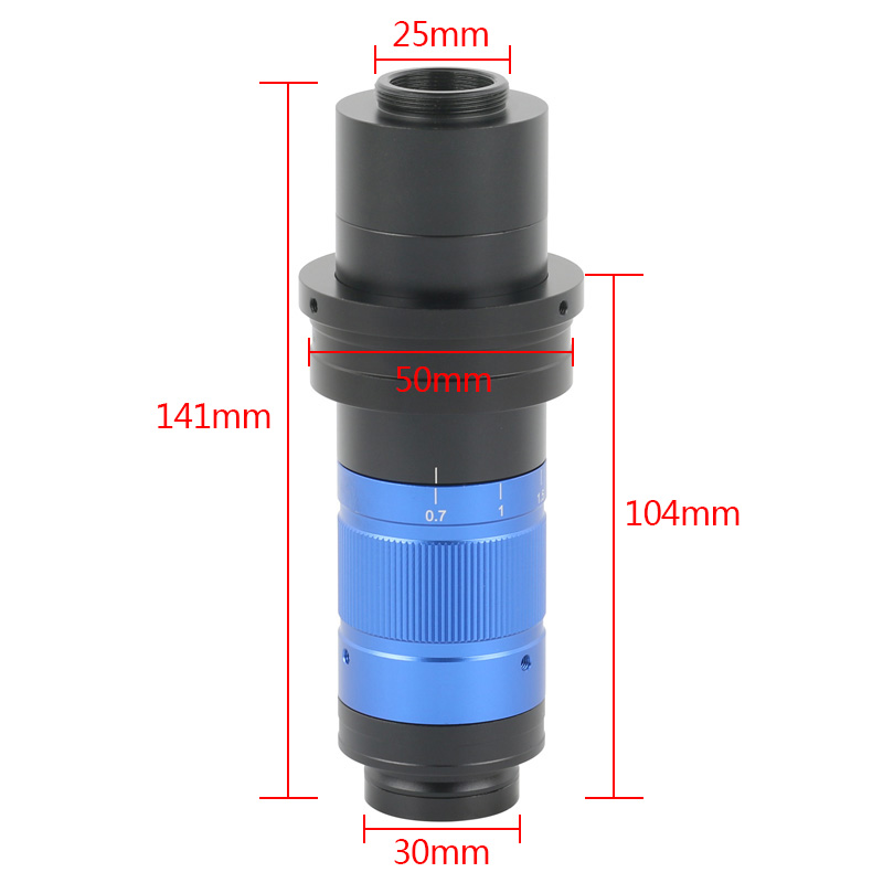 W050 W075 バーローレンズ調整可能 0.7X-5.6 - Usb Microscope Digital のレビューと価格