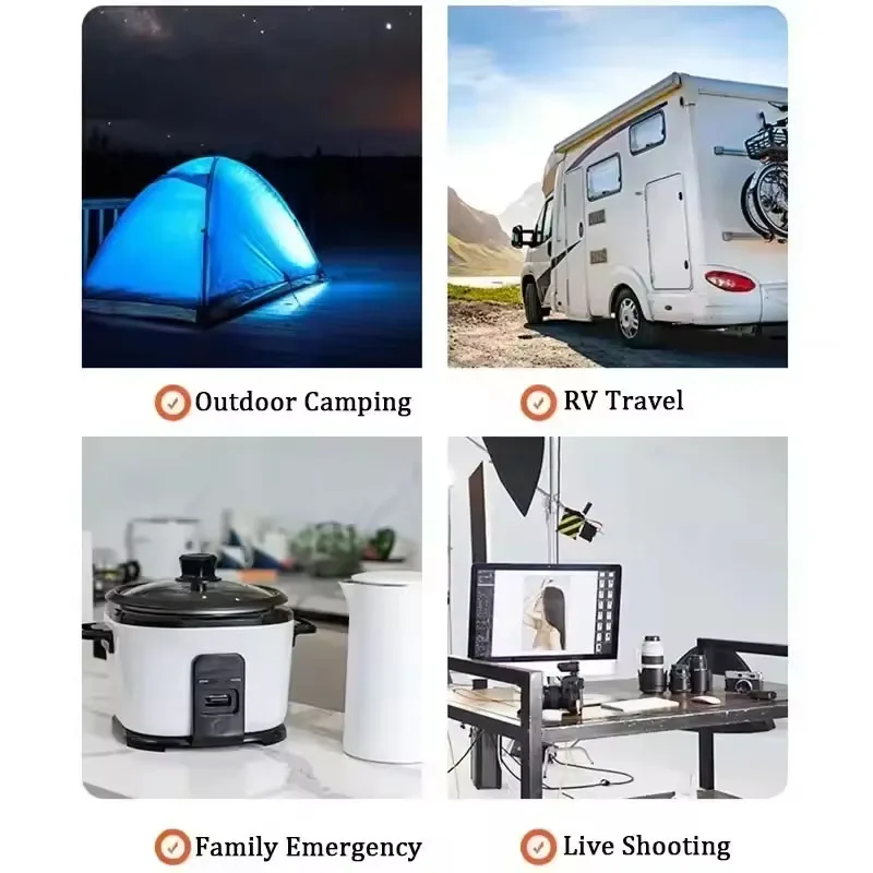 ポータブル電源 300W 220V、333Wh、90000m - Solar Powered Charger のレビューと価格