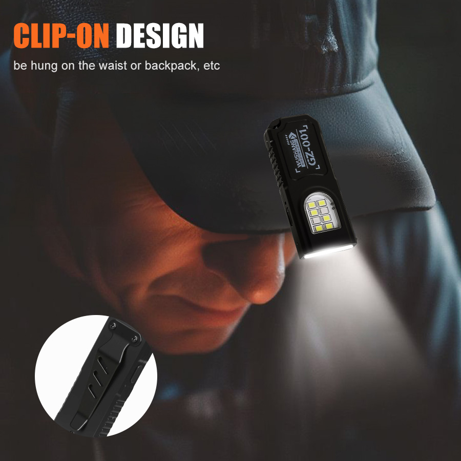 多機能キーホルダー懐中電灯 USB 充電式ミニ懐中電灯 CO - Mini Electronics Gadgets のレビューと価格