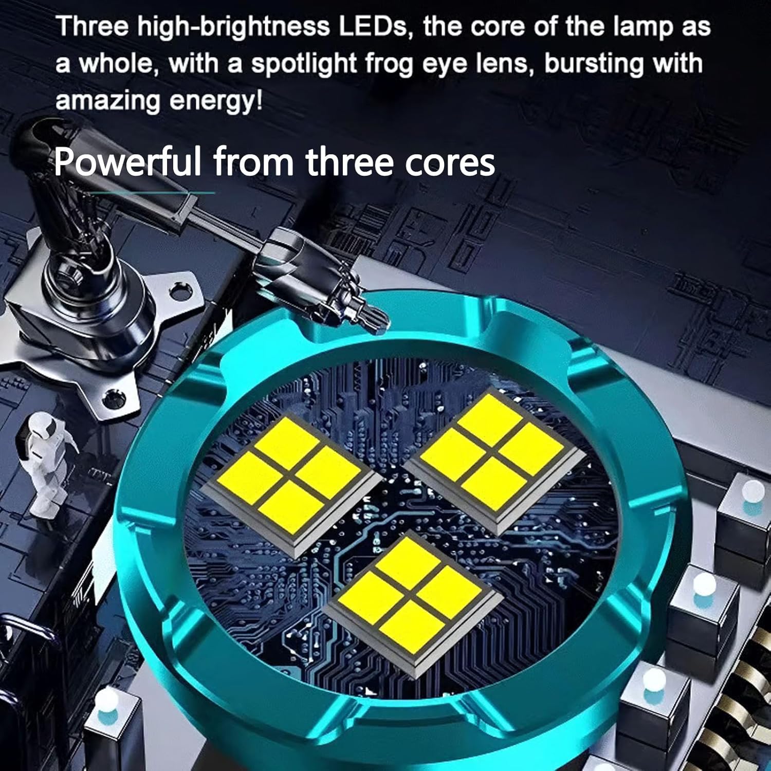 高強力戦術懐中電灯 3LED ミニキーホルダートーチ USB - Mini Electronics Gadgets のレビューと価格
